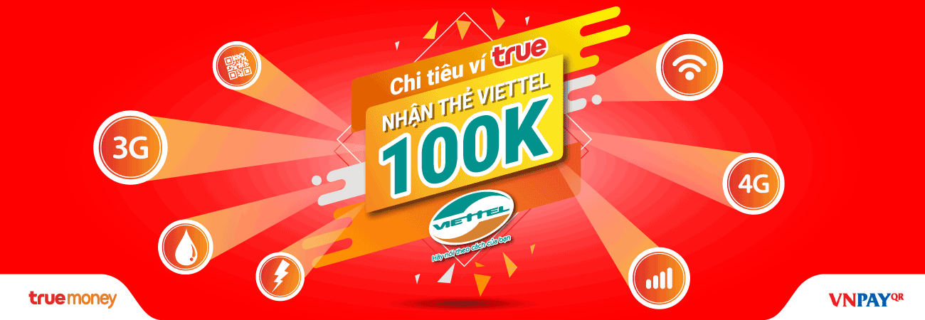 CƠN MƯA THẺ QUÀ DATA VIETTEL TỪ TRUEMONEY