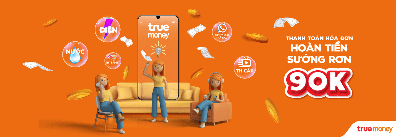 Thanh toán hóa đơn – Hoàn tiền “sướng rơn” tới 90K