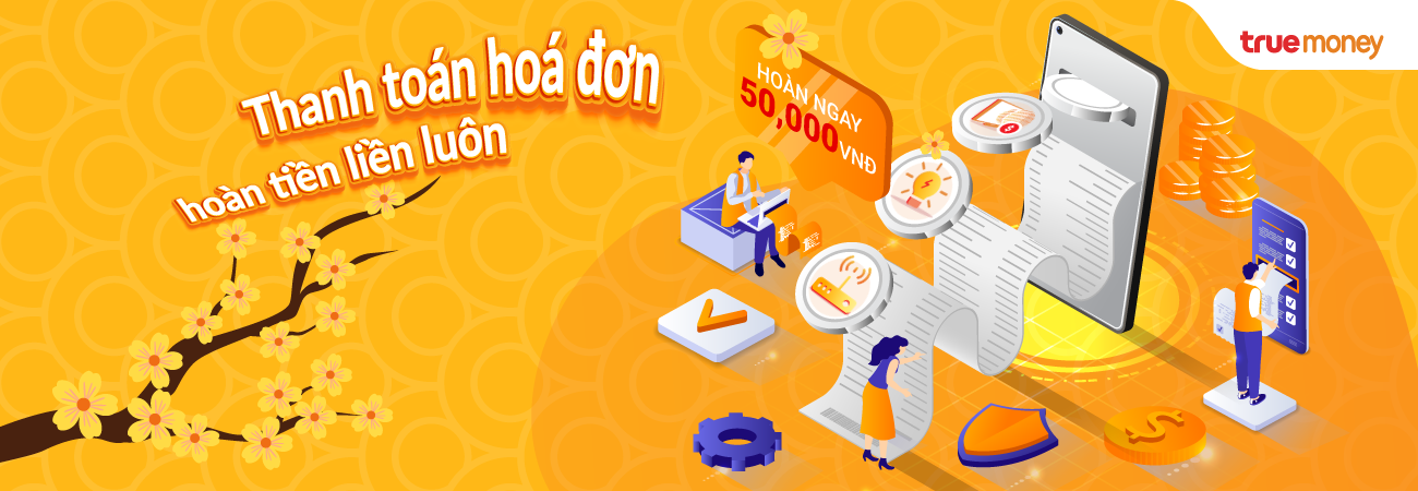 THANH TOÁN HOÁ ĐƠN, VUI XUÂN PHƠI PHỚI