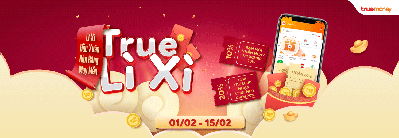 LÌ XÌ TRAO TAY, NHẬN NGAY QUÀ KHỦNG