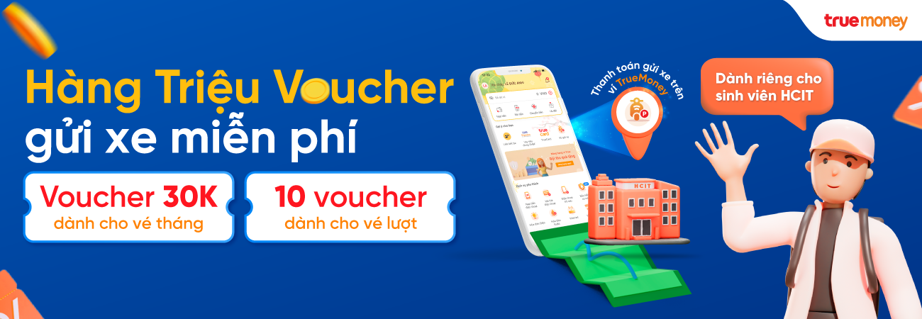 GỬI XE MIỄN PHÍ CÙNG TRUEMONEY TẠI TRƯỜNG CAO ĐẲNG CÔNG THƯƠNG HÀ NỘI