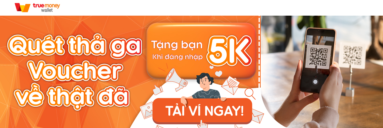TẶNG VOUCHER CỰC ĐÃ, QUÉT QR THẢ GA