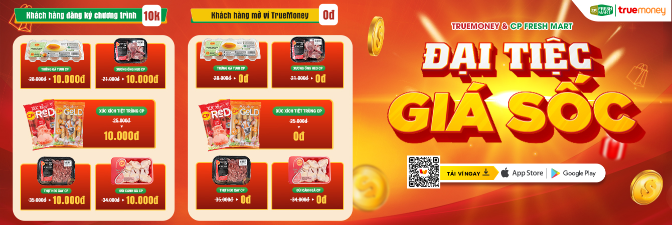 ĐẠI TIỆC GIÁ SỐC, MUA HÀNG VỚI GIÁ 0 ĐỒNG